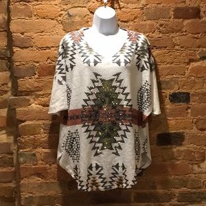 Vocal Embellished Tribal Tunic
